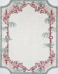 Palmera Frame El Dokuma Yün Halı 310X245 cm - Borr Halı