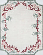 Palmera Frame El Dokuma Yün Halı 310X245 cm - Borr Halı