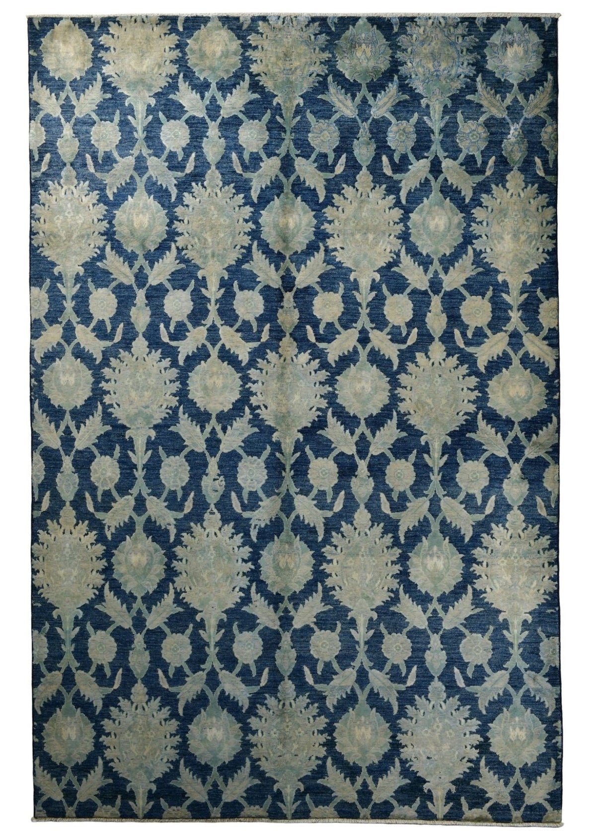 Palmette El Dokuma Yün ve İpek Halı 293 x 198 cm - Borr Halı