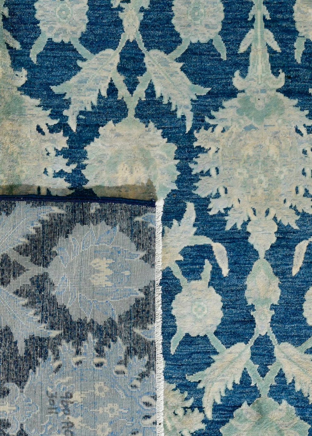 Palmette El Dokuma Yün ve İpek Halı 293 x 198 cm - Borr Halı