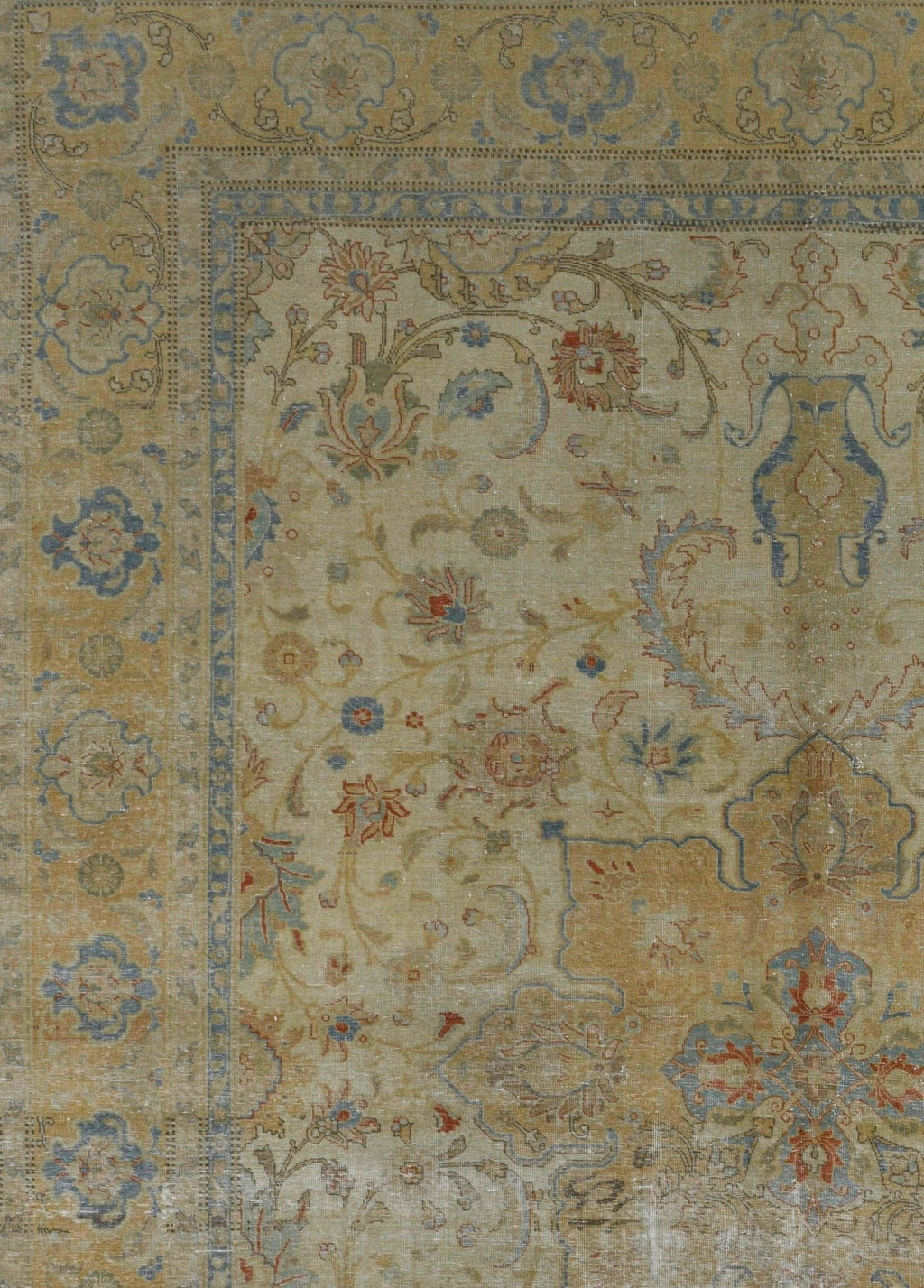 Parvarin Vintage El Dokuma Yün Halı 354 x 262 cm - Borr Halı