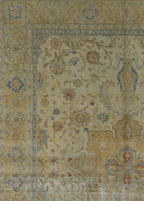 Parvarin Vintage El Dokuma Yün Halı 354 x 262 cm - Borr Halı