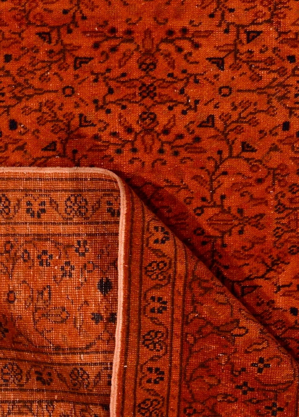 Pyrrha Vintage El Dokuma Yün Halı 214 x 148 cm - Borr Halı