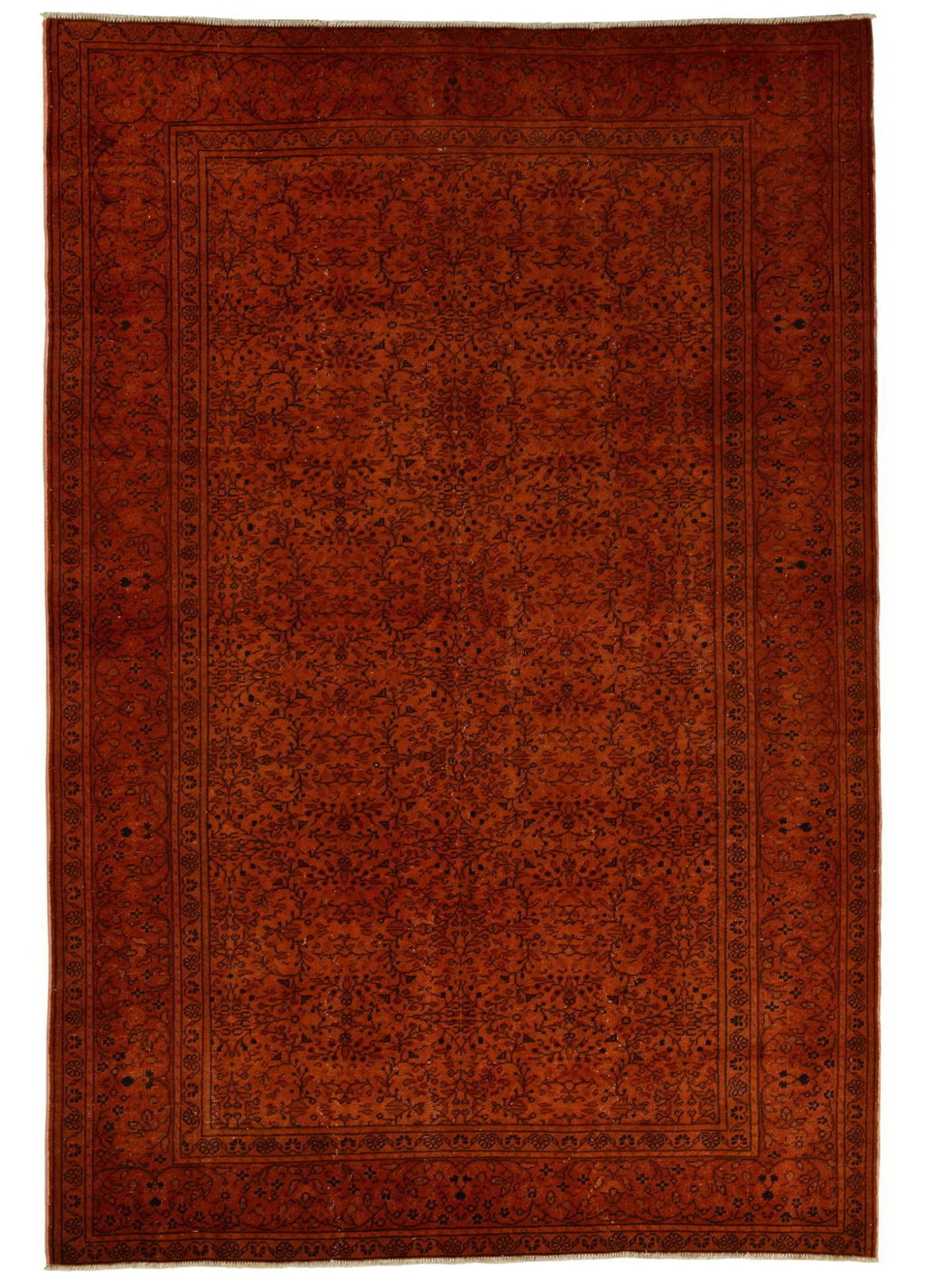 Pyrrha Vintage El Dokuma Yün Halı 214 x 148 cm - Borr Halı