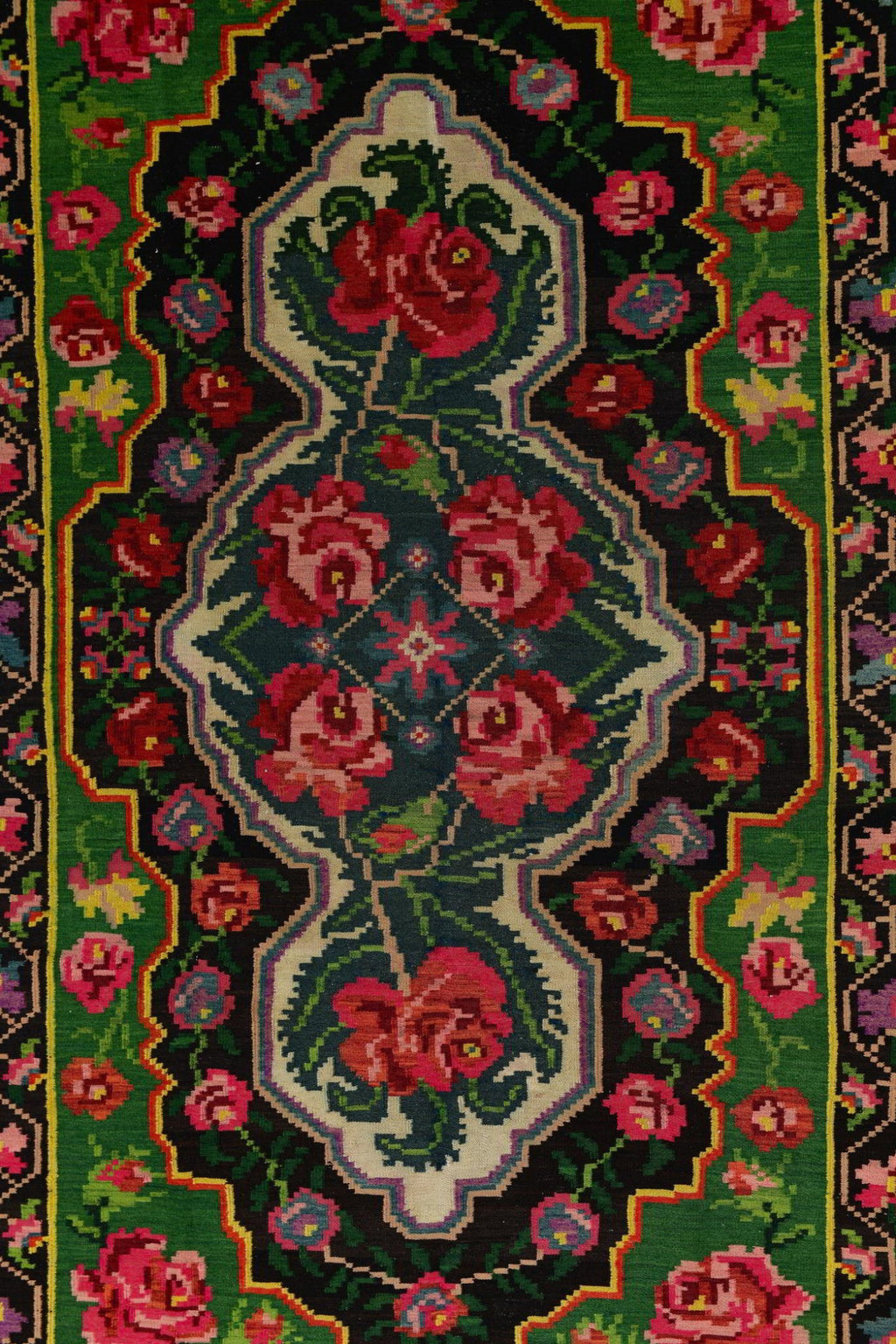 Rosaveld El Dokuma Yün Kilim 300x186 cm - Borr Halı