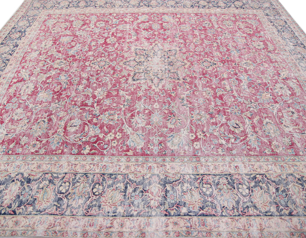 Rosavera Bloom Vintage El Dokuma Yün Halı 337X276 cm - Borr Halı