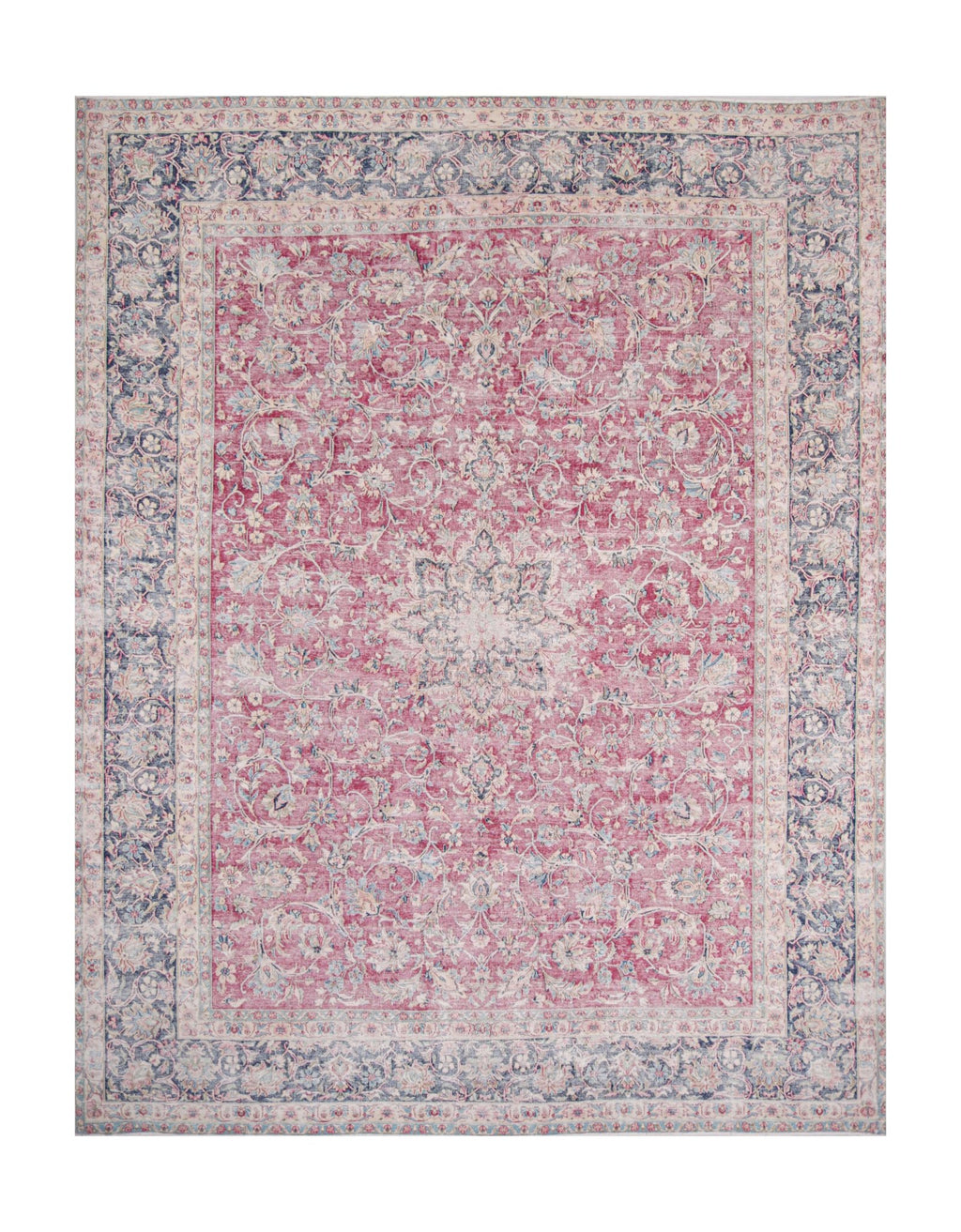 Rosavera Bloom Vintage El Dokuma Yün Halı 337X276 cm - Borr Halı