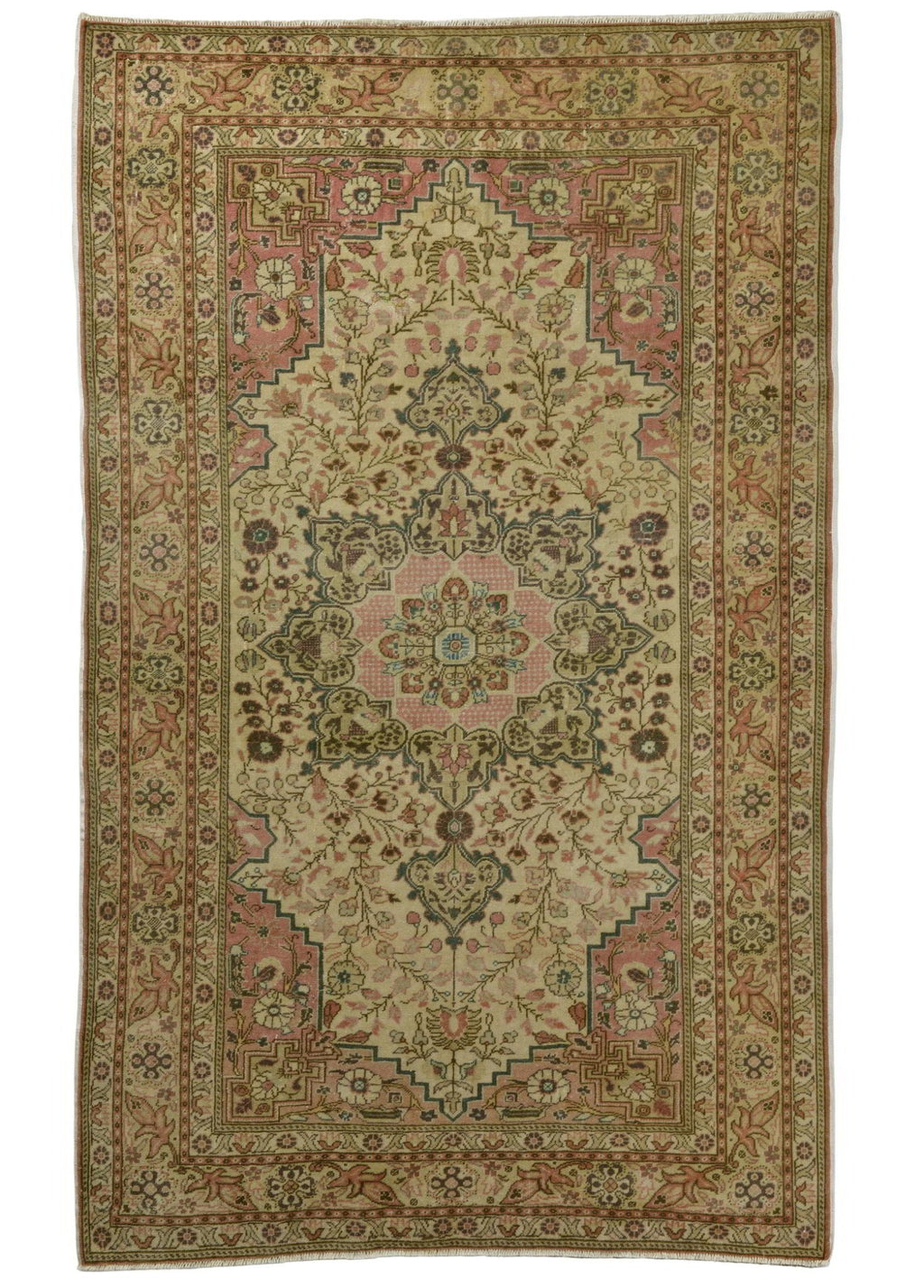 Rosetta Vintage El Dokuma Yün Halı 218 x 146 cm - Borr Halı