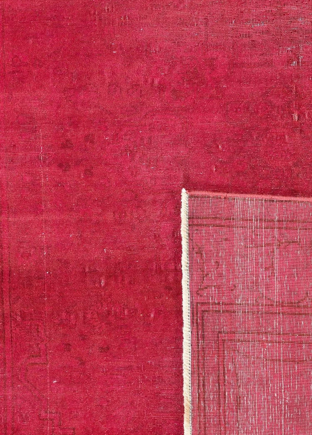 Rosso El Dokuma Vintage Yün Halı 209x148 cm - Borr Halı
