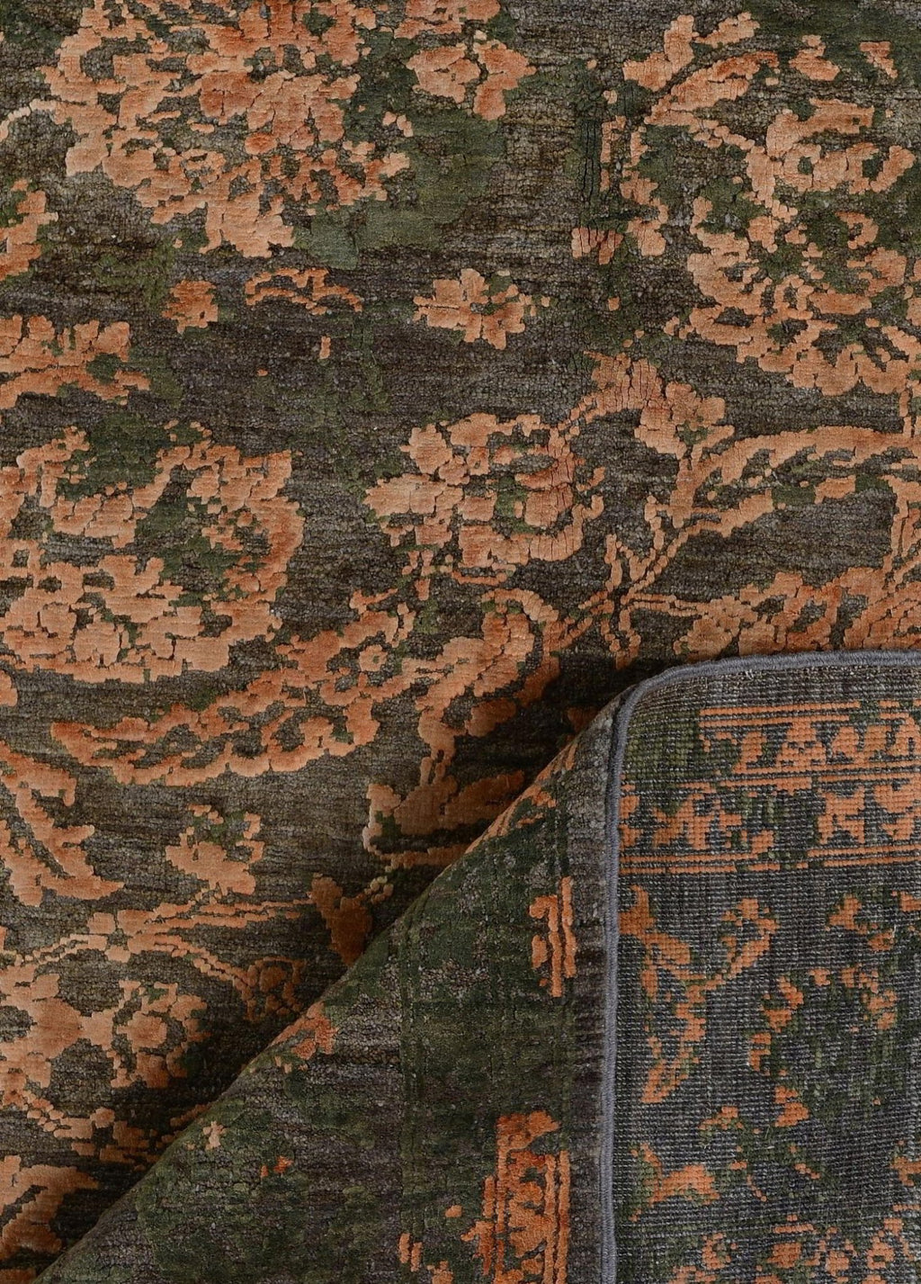 Ruinwood El Dokuma Yün ve İpek Halı 293x245 cm - Borr Halı