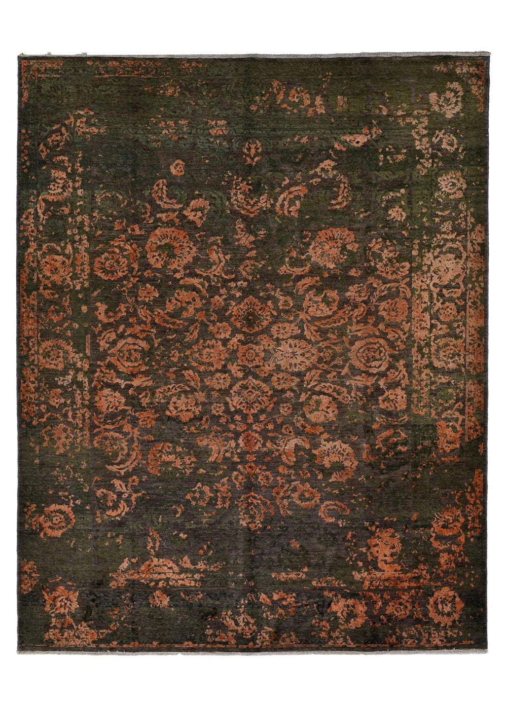 Ruinwood El Dokuma Yün ve İpek Halı 293x245 cm - Borr Halı