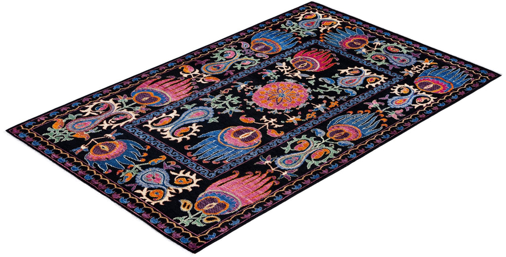 Samarkana El Dokuma Yün Halı 200 x 125 cm - Borr Halı
