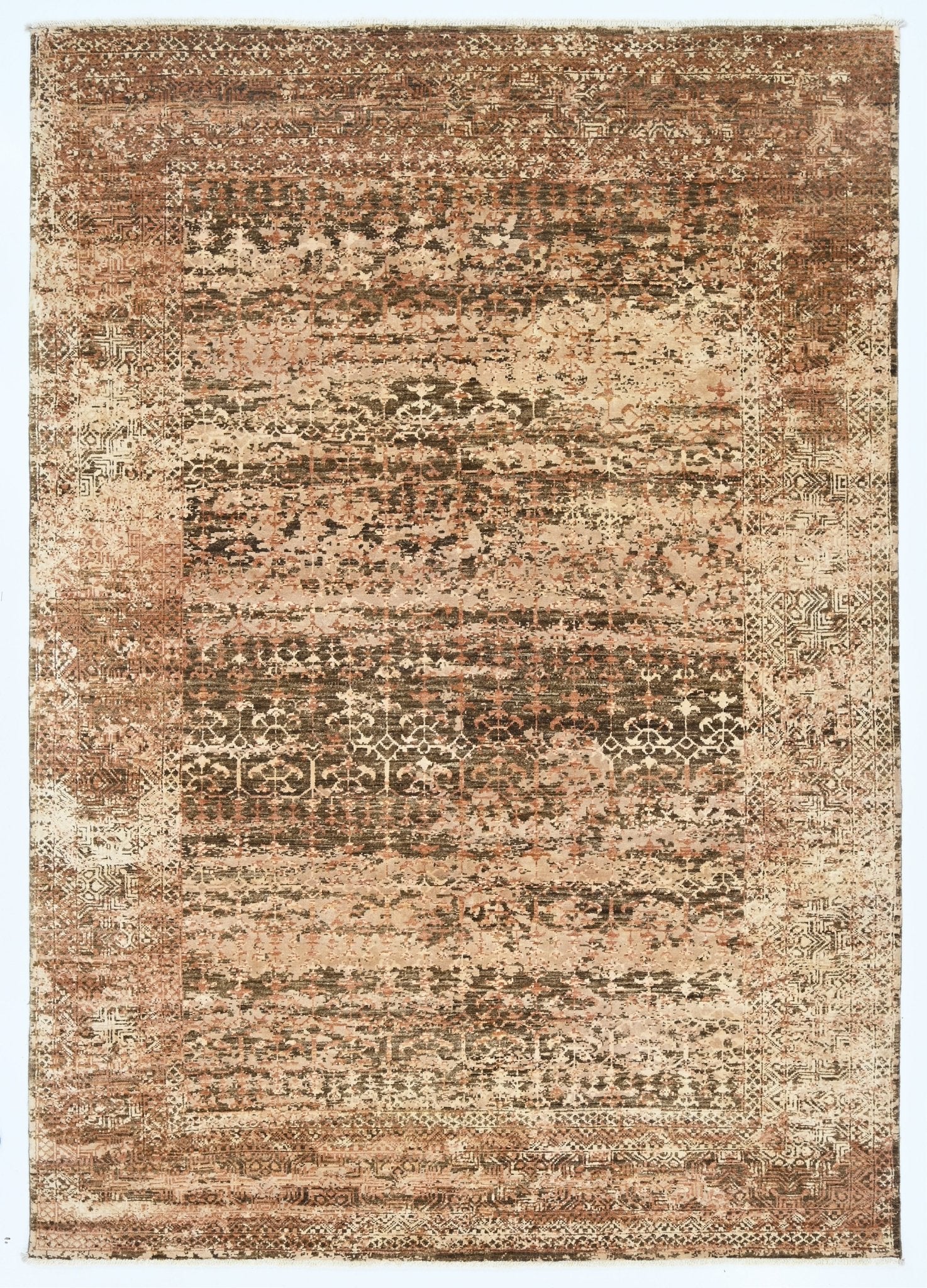 Sand El Dokuma Yün ve İpek Halı 242x171 cm - Borr Halı