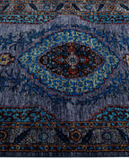 Sapphire Elegance El Dokuma Yün Halı 181x120 cm - Borr Halı