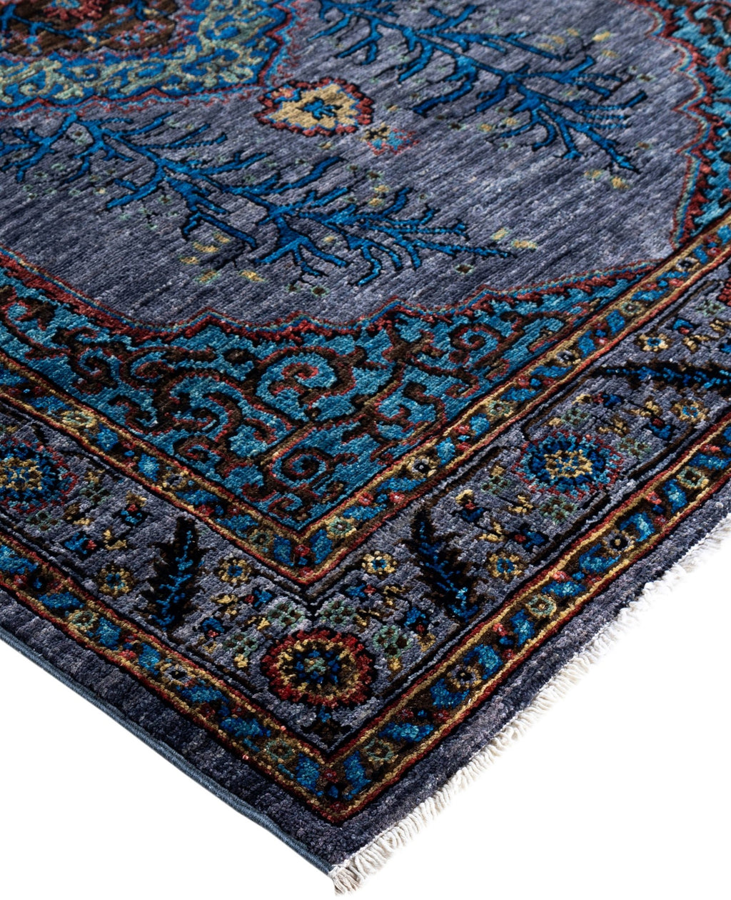 Sapphire Elegance El Dokuma Yün Halı 181x120 cm - Borr Halı