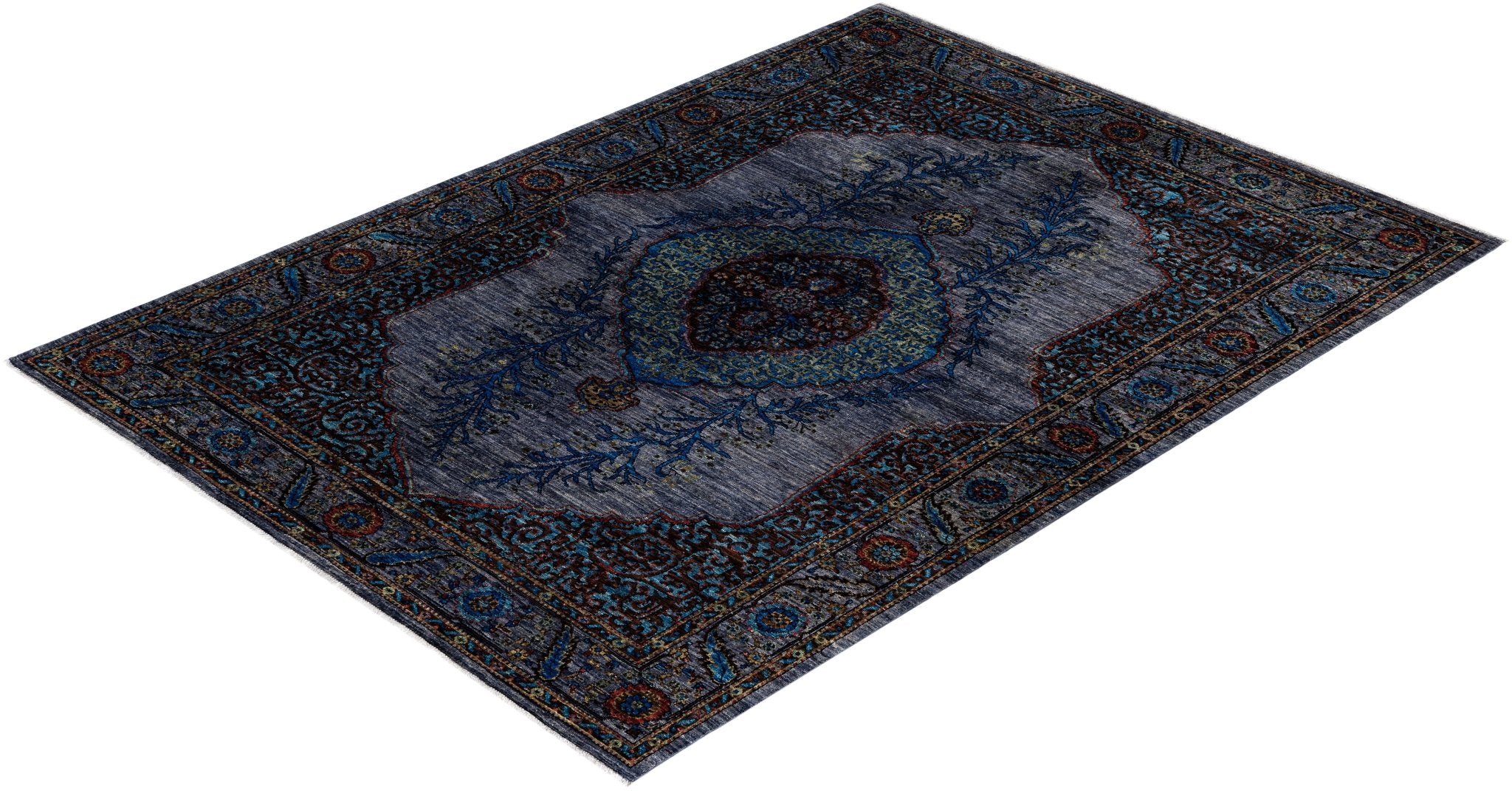 Sapphire Elegance El Dokuma Yün Halı 258x188 cm - Borr Halı