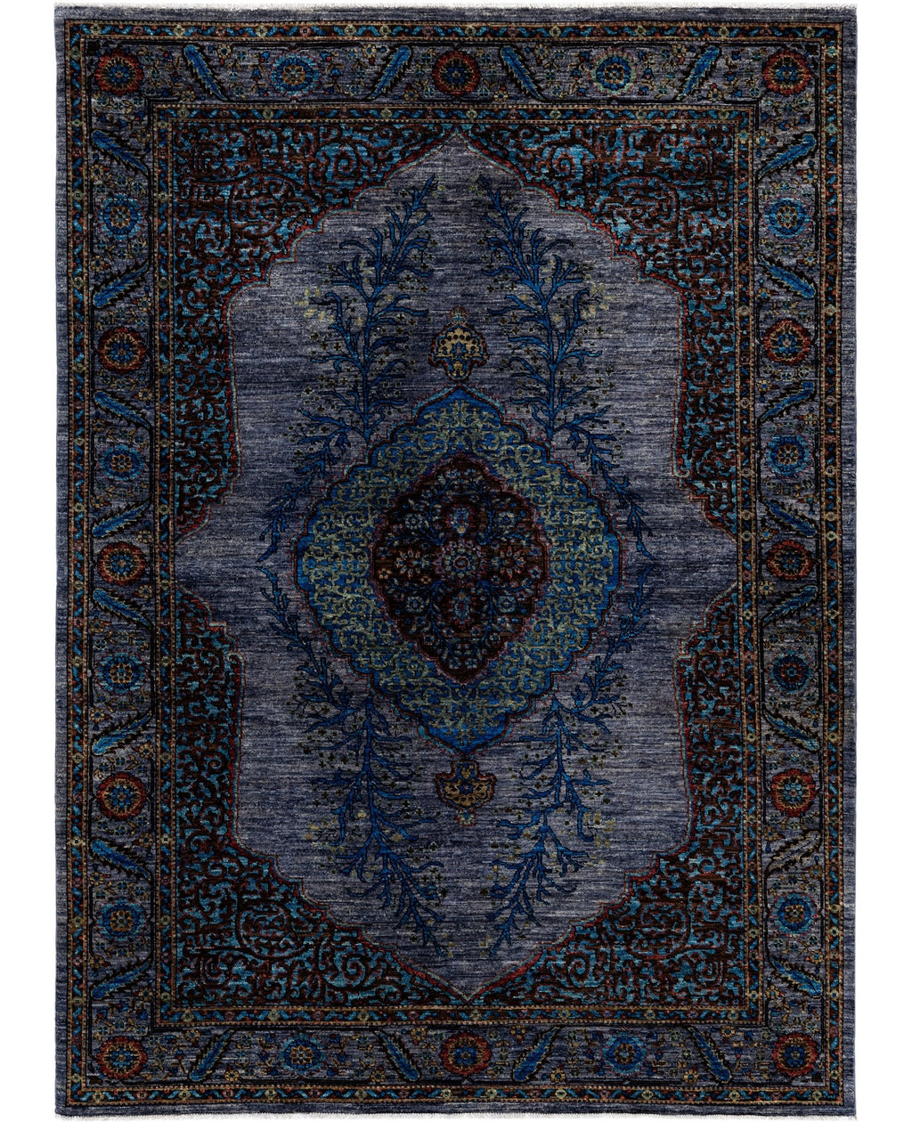 Sapphire Elegance El Dokuma Yün Halı 258x188 cm - Borr Halı