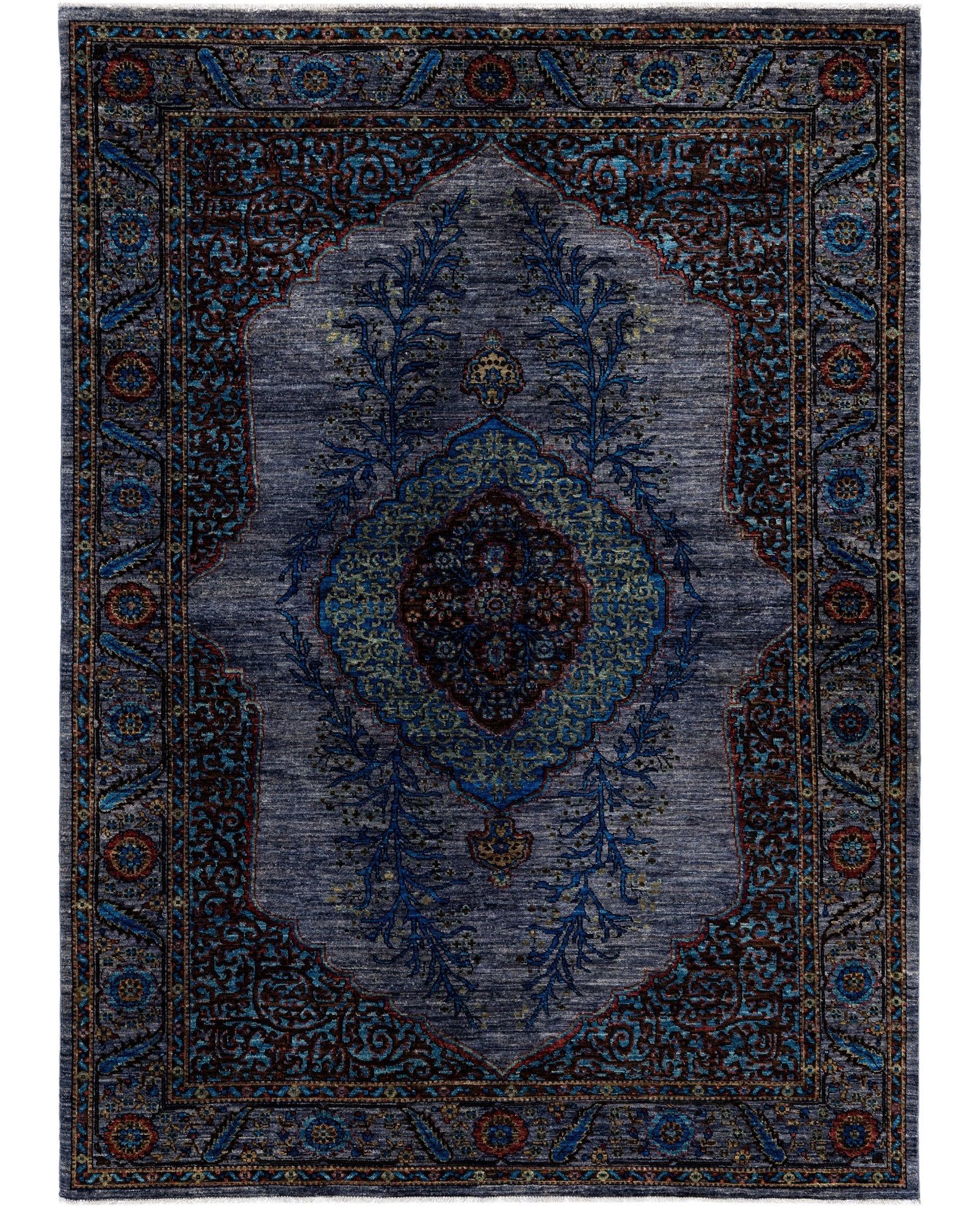 Sapphire Elegance El Dokuma Yün Halı 258x188 cm - Borr Halı