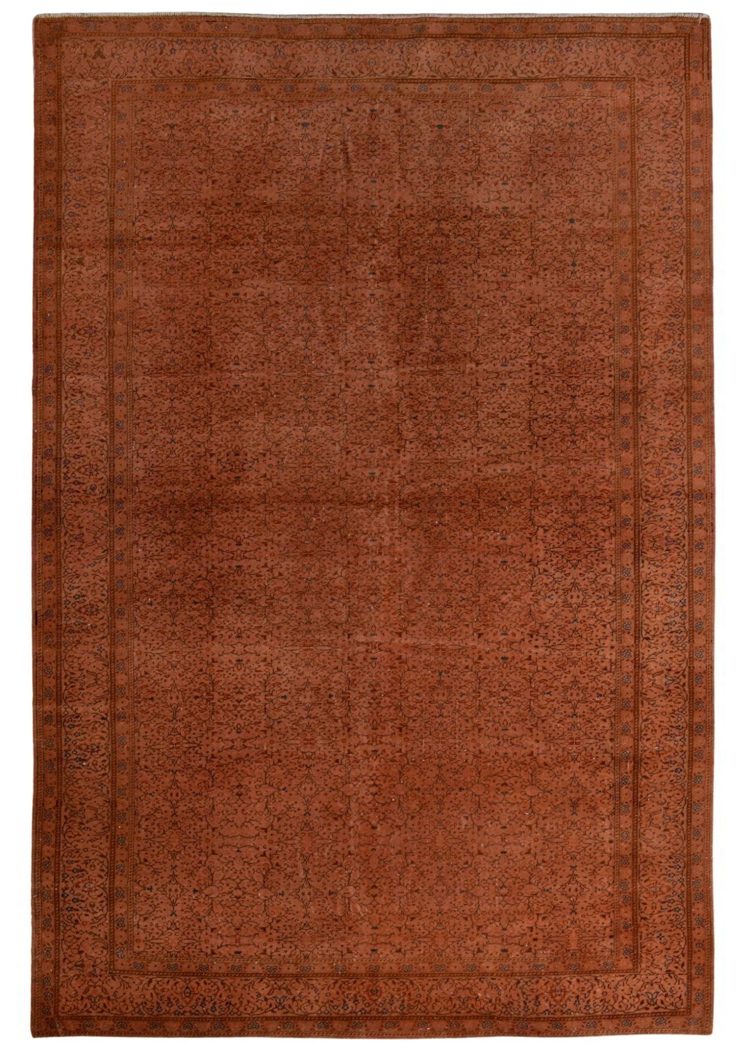 Sarvian Vintage El Dokuma Yün Halı 287 x 197 cm - Borr Halı