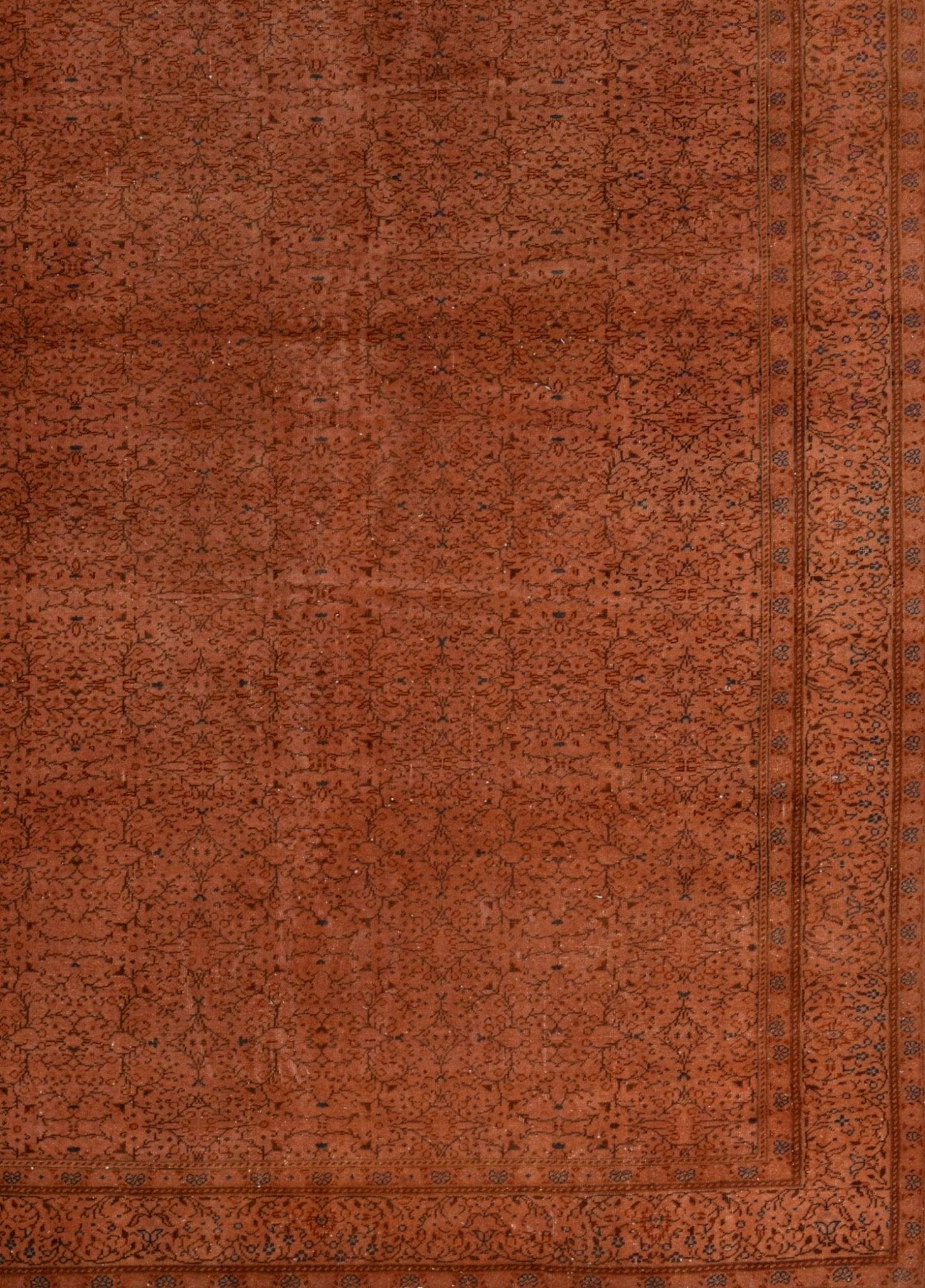 Sarvian Vintage El Dokuma Yün Halı 287 x 197 cm - Borr Halı