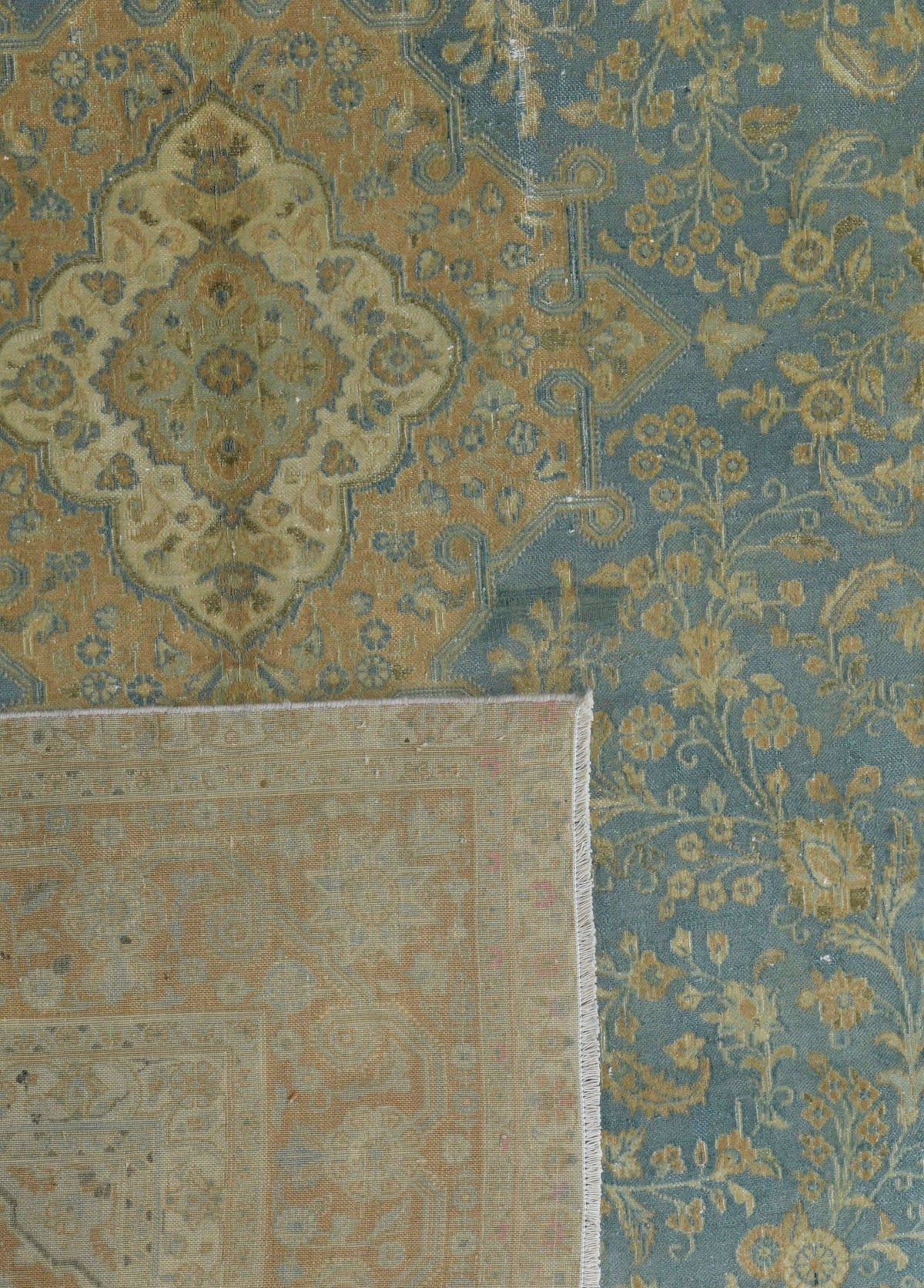 Sarzeth Vintage El Dokuma Yün Halı 362 x 261 cm - Borr Halı