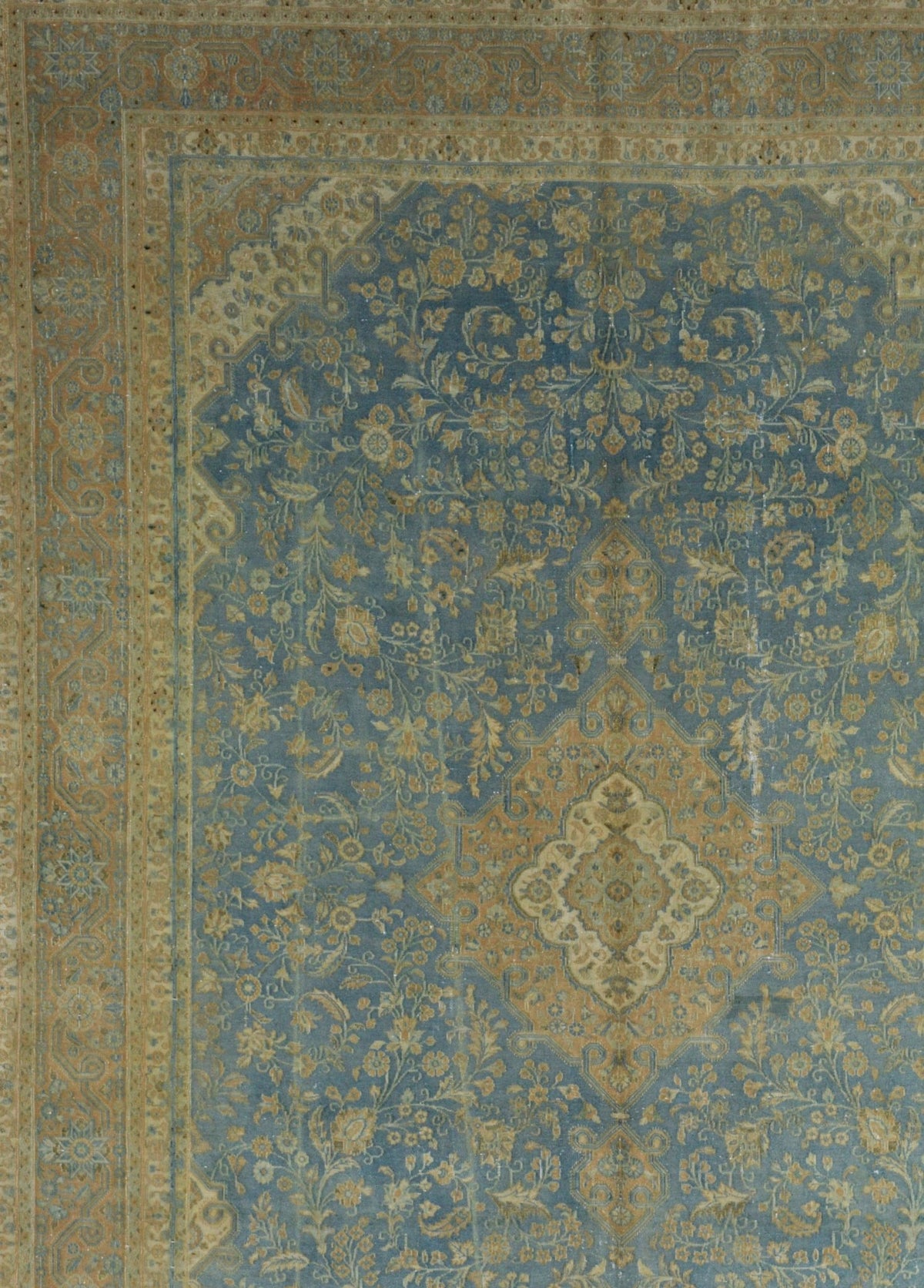 Sarzeth Vintage El Dokuma Yün Halı 362 x 261 cm - Borr Halı