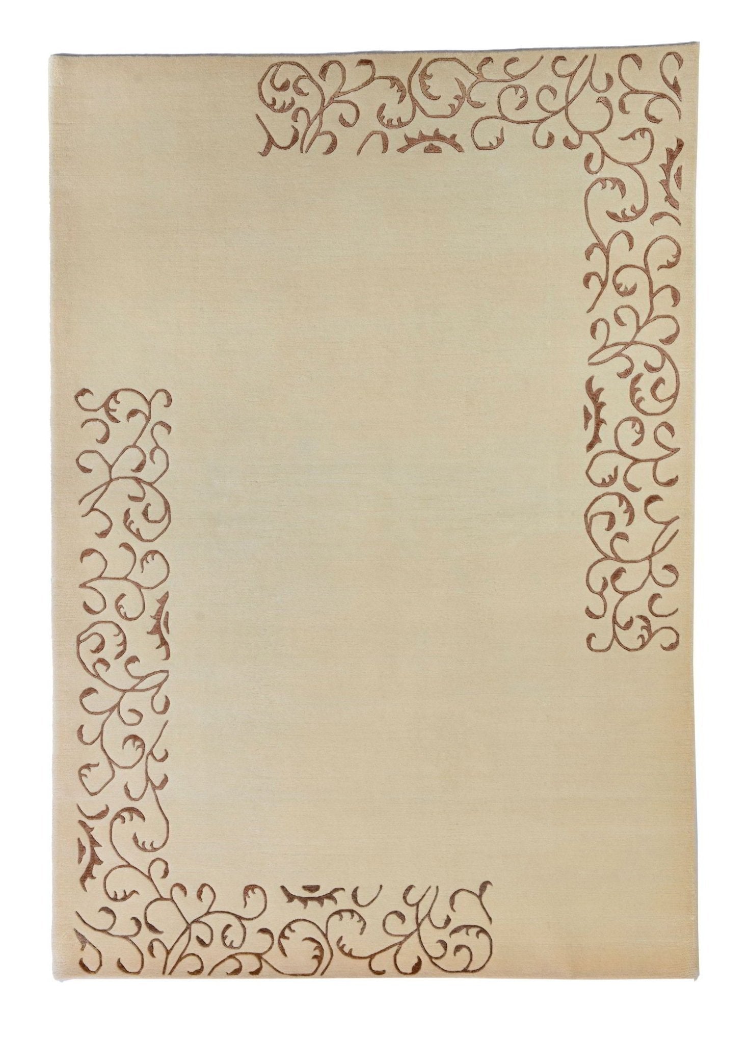 Seravine El Dokuma Yün ve İpek Halı 242x172 cm - Borr Halı