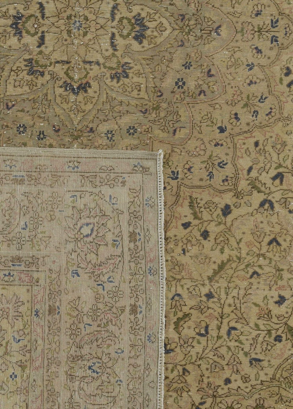 Shahmir Sand Vintage El Dokuma Yün Halı 315 x 205 cm - Borr Halı