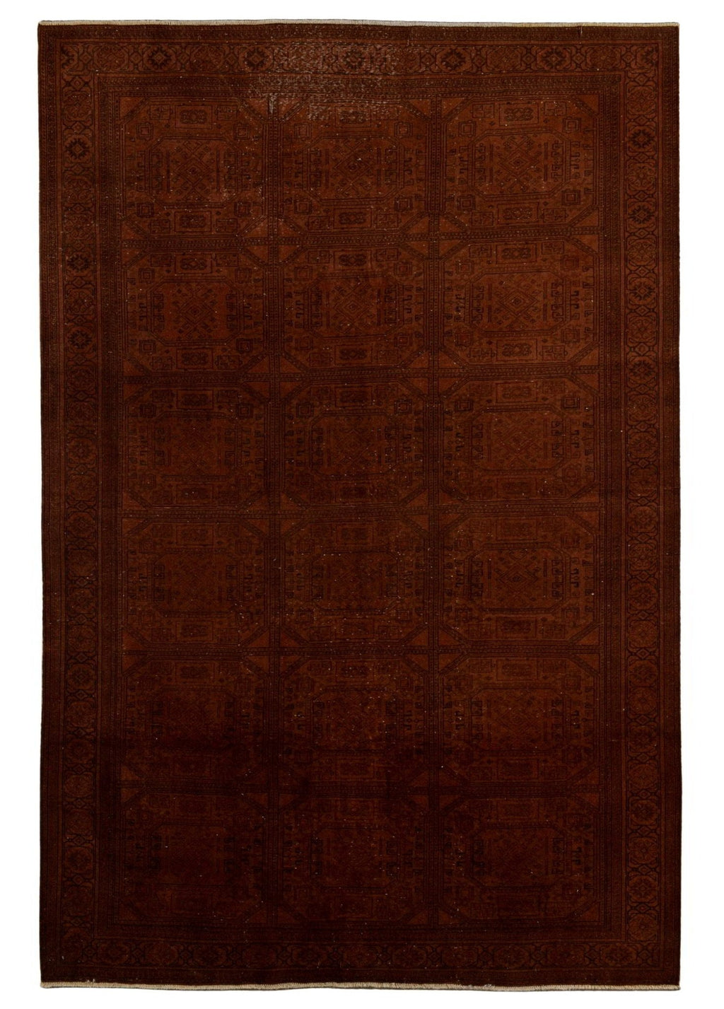 Shahverin Vintage El Dokuma Yün Halı 296 x 201 cm - Borr Halı