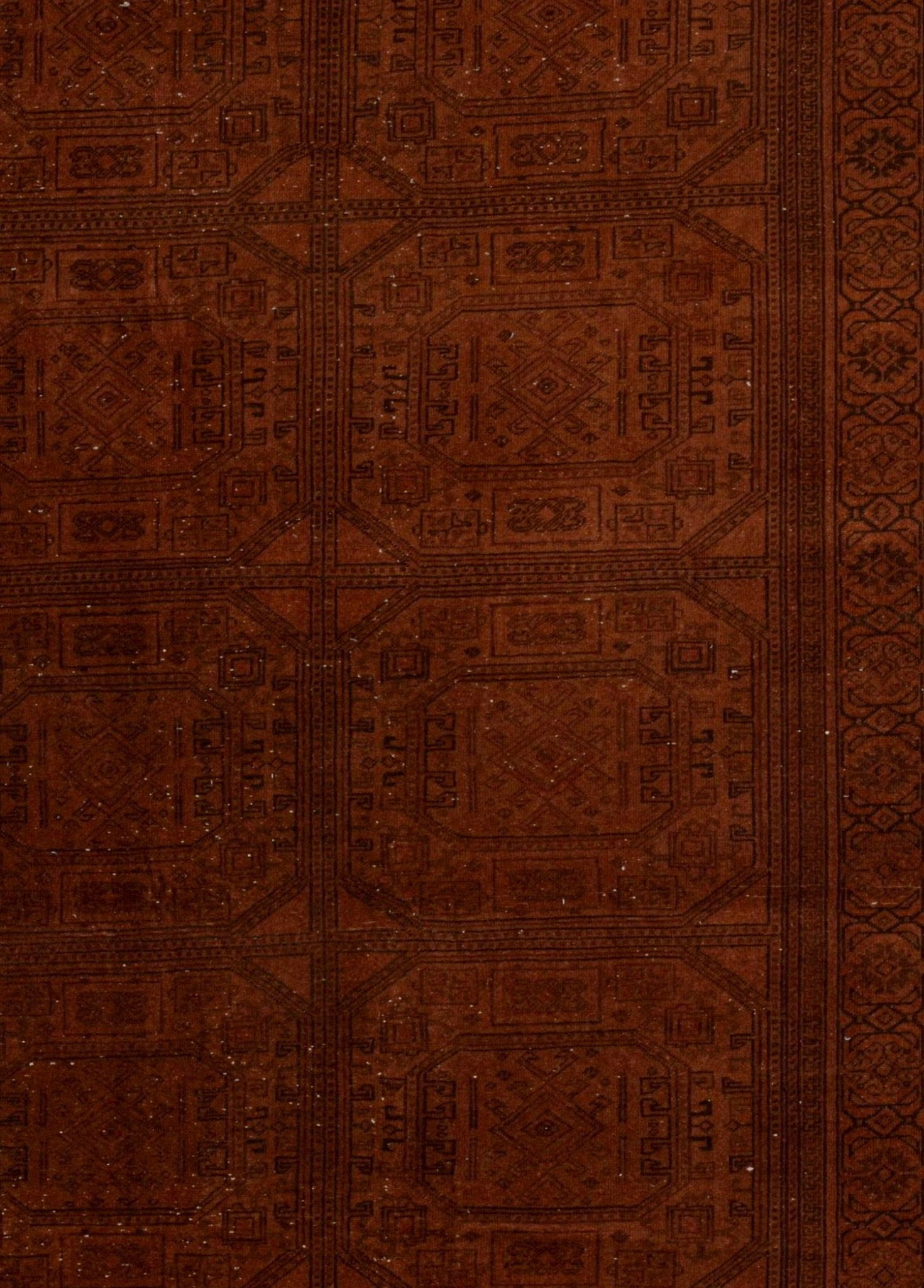 Shahverin Vintage El Dokuma Yün Halı 296 x 201 cm - Borr Halı