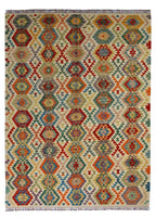 Solunna El Dokuma Yün Kilim 291x216 cm - Borr Halı