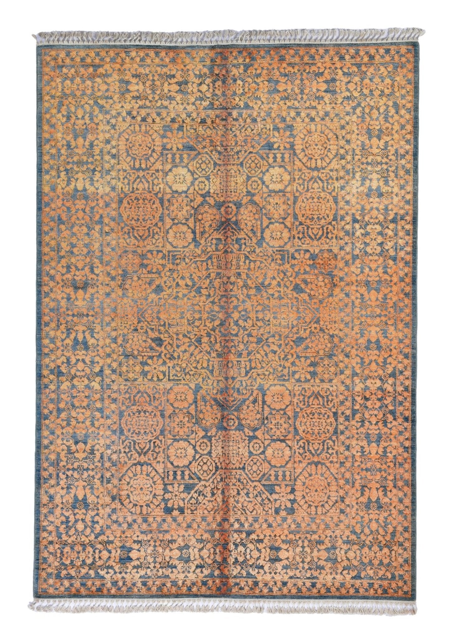 Sorenn El Dokuma Yün ve İpek Halı 241x175 cm - Borr Halı