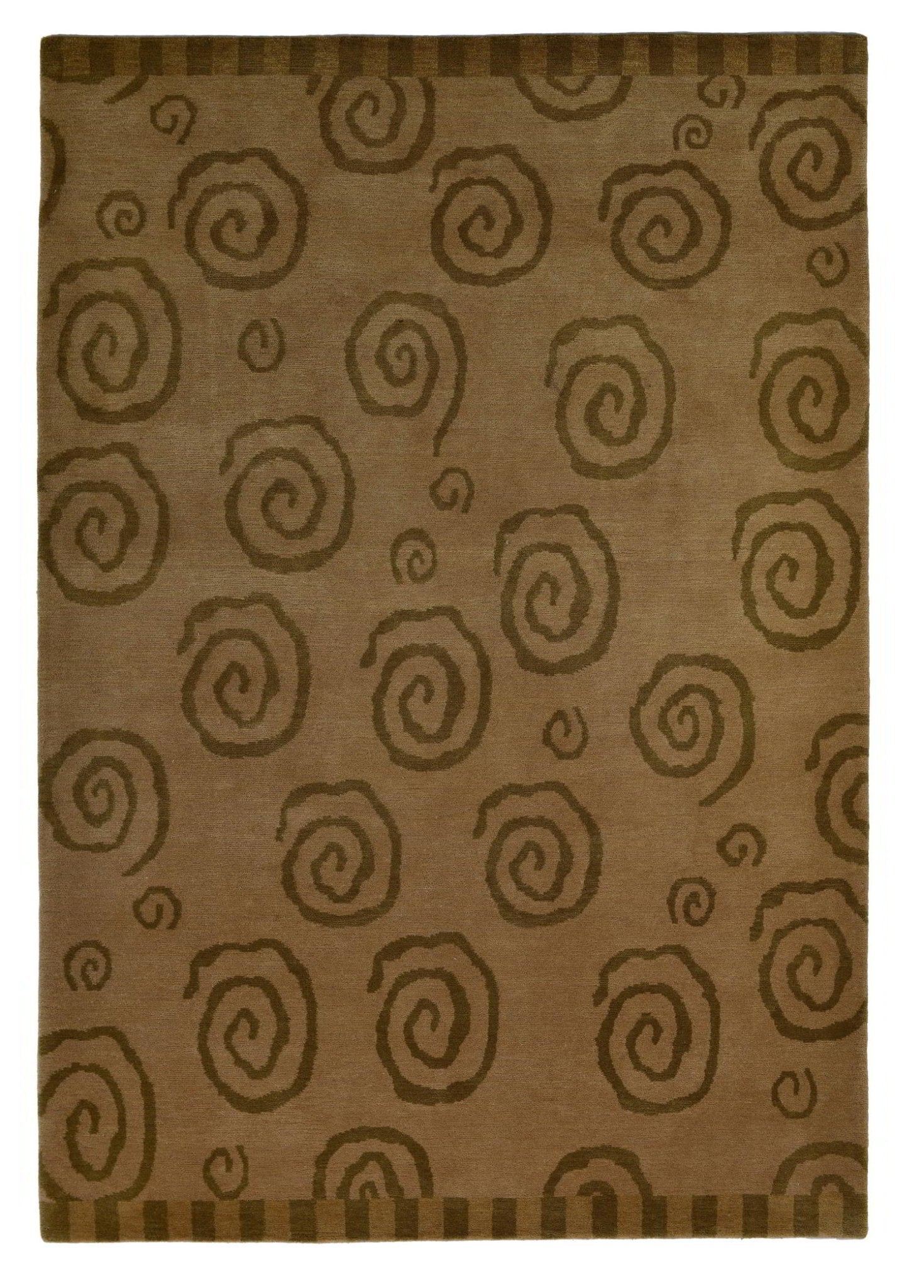 Spiralis El Dokuma Yün Halı 265x181 cm - Borr Halı