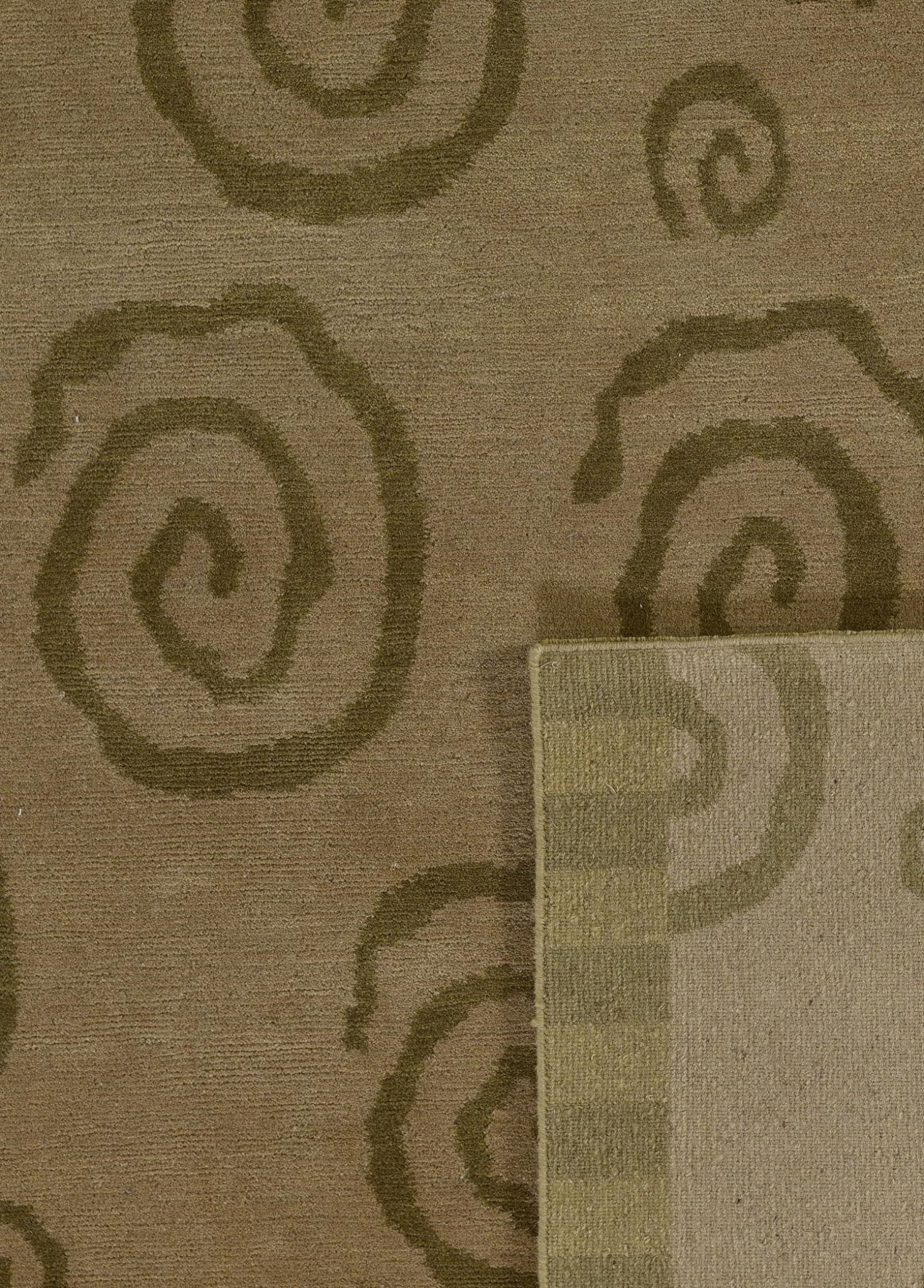 Spiralis El Dokuma Yün Halı 265x181 cm - Borr Halı