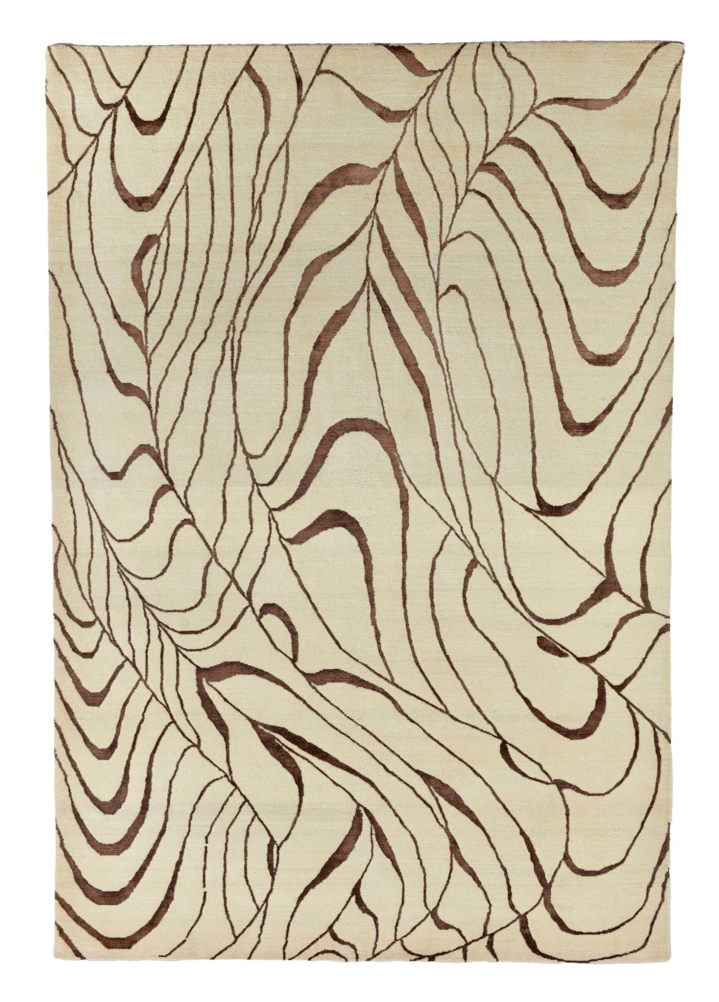 Sylvara El Dokuma Yün ve İpek Halı 243x189 cm - Borr Halı