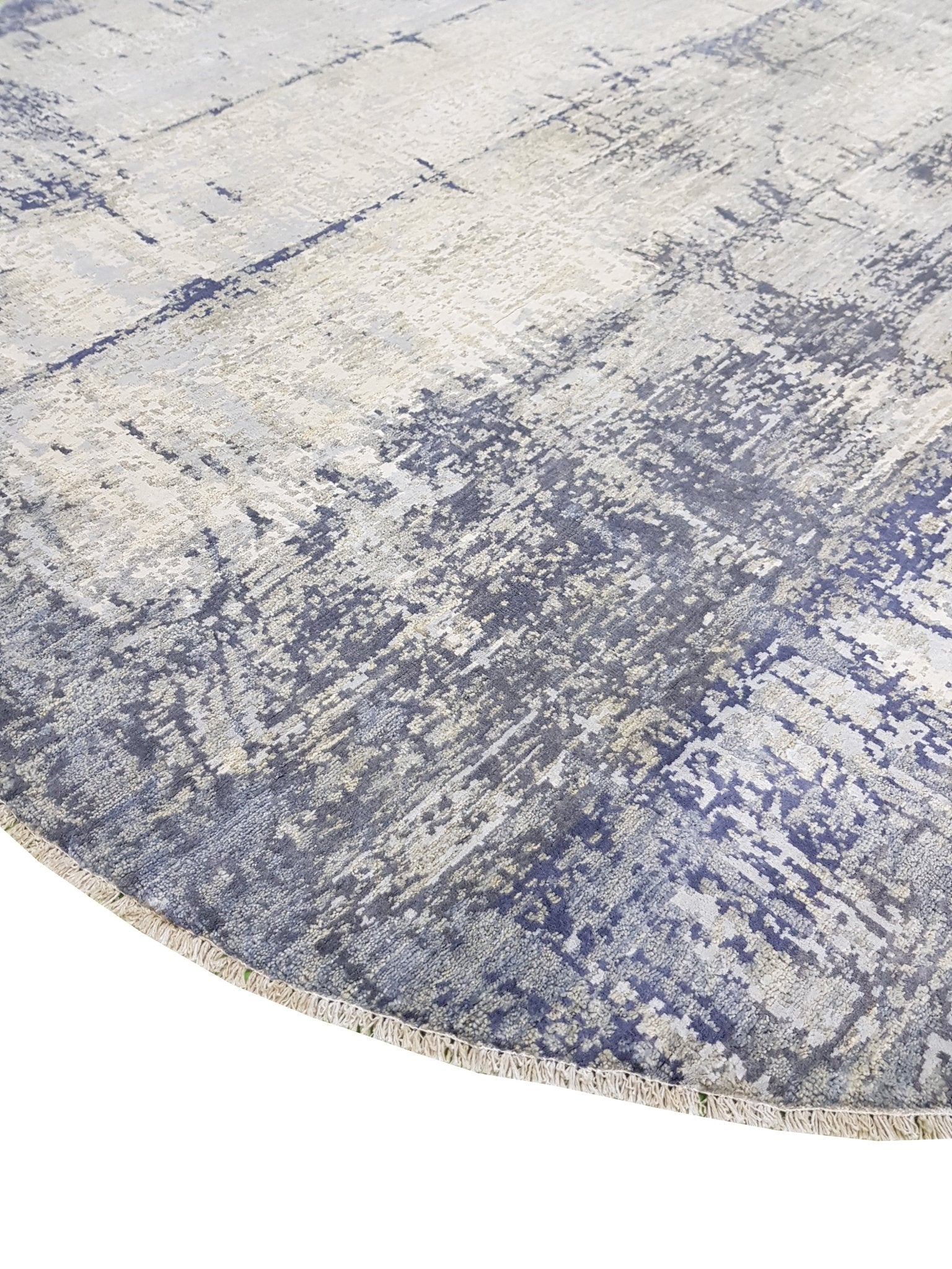 Synchronicity El Dokuma Yün ve İpek Halı 243x243 cm - Borr Halı