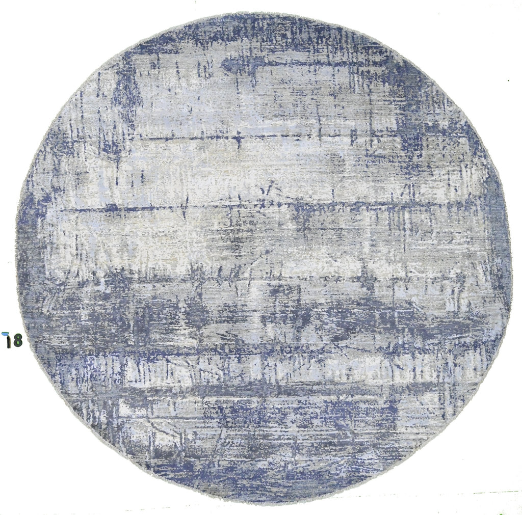 Synchronicity El Dokuma Yün ve İpek Halı 243x243 cm - Borr Halı