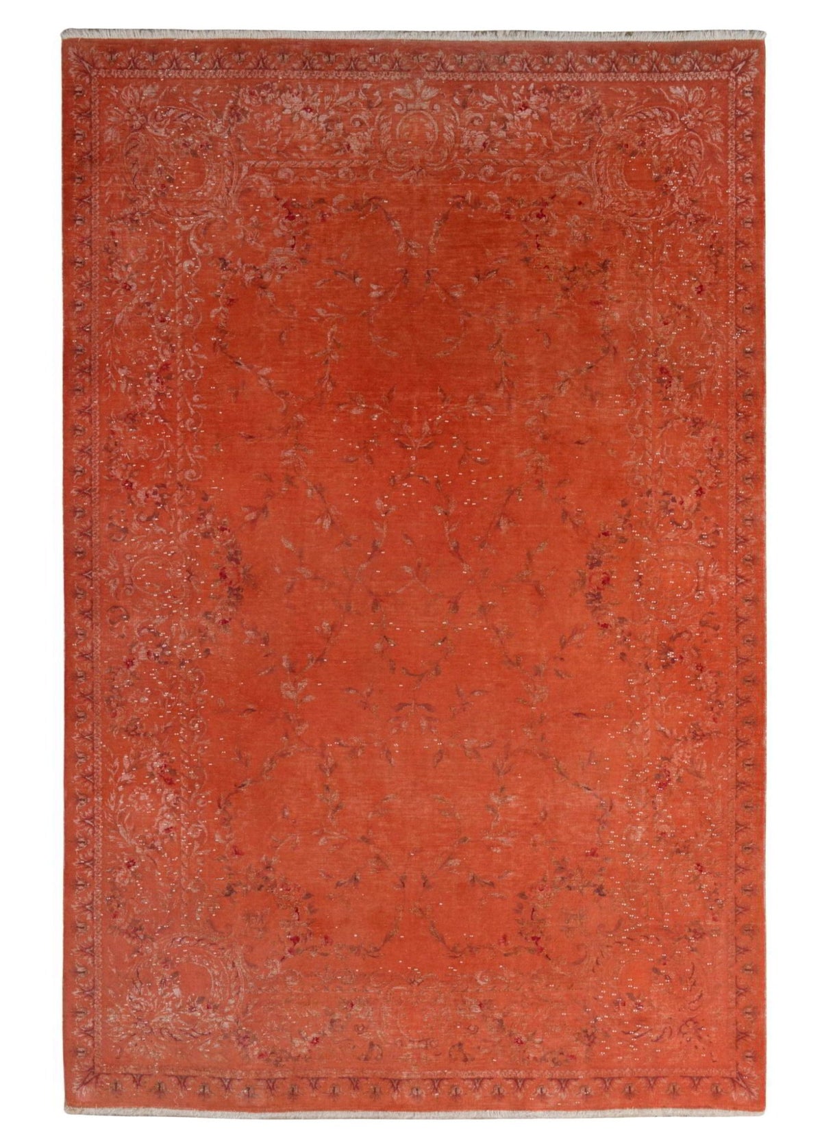 Tavzarian Vintage El Dokuma Yün Halı 265 x 176 cm - Borr Halı