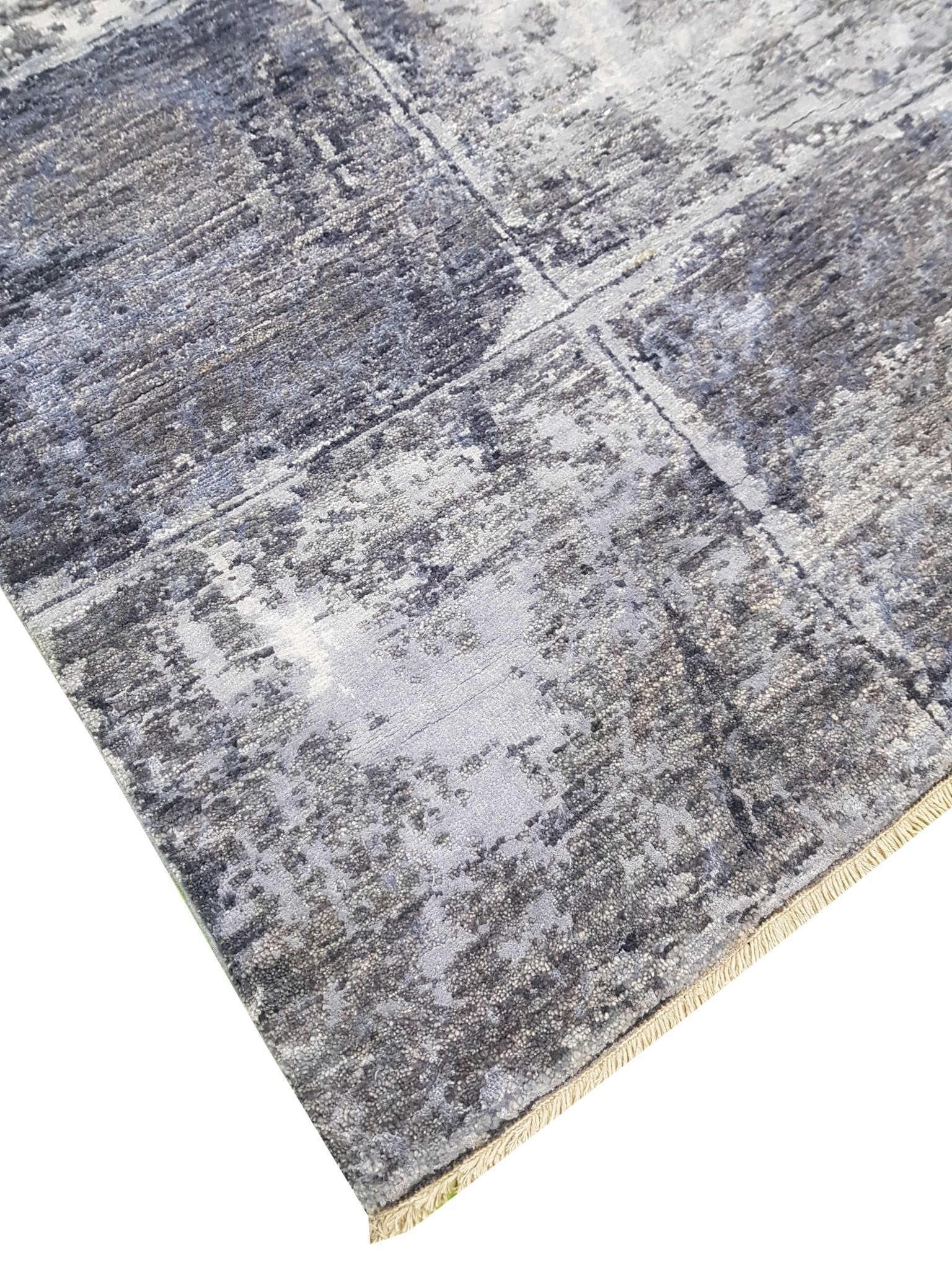 Terranova Grid El Dokuma Yün ve İpek Halı 310 x 245 cm - Borr Halı