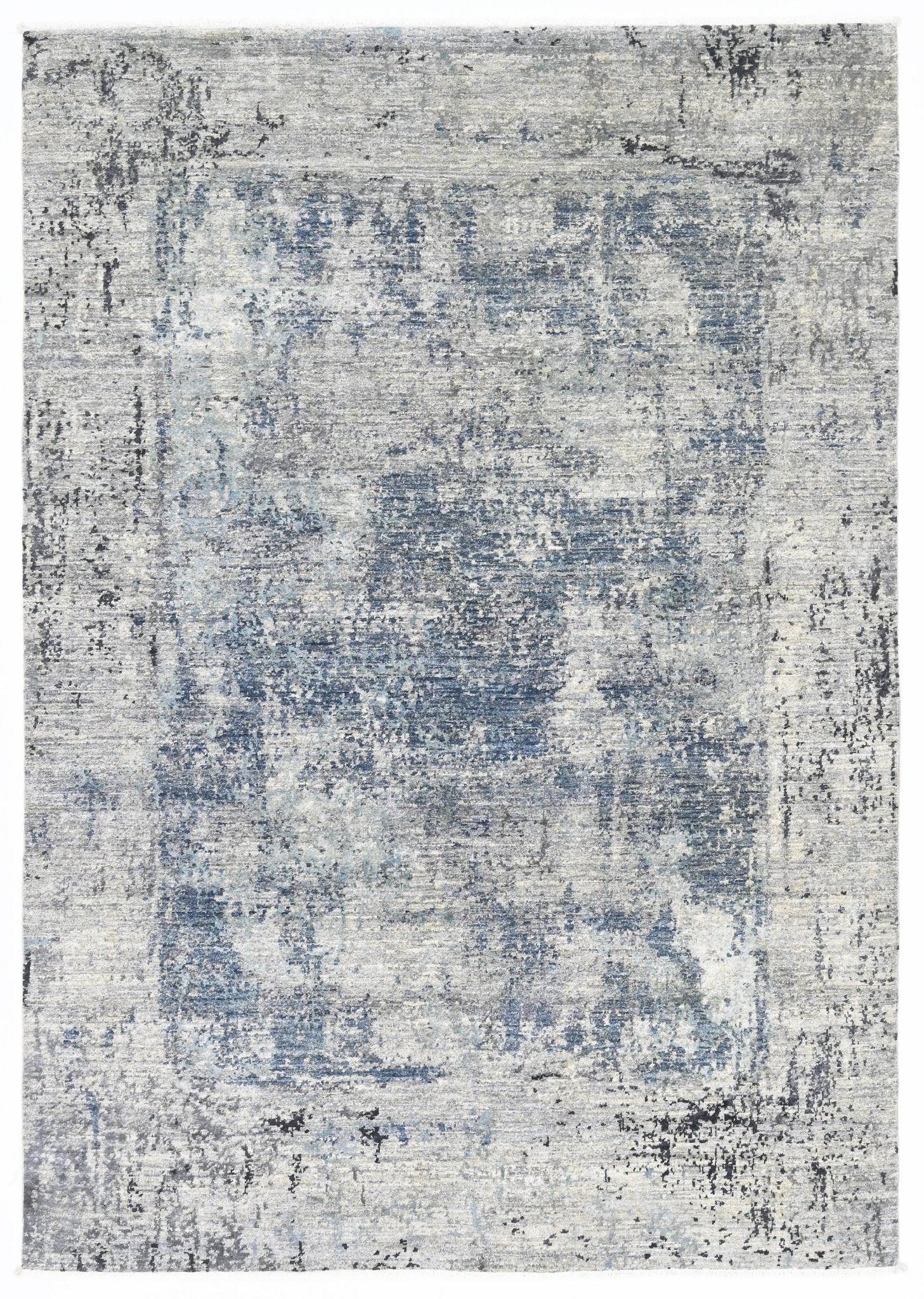 Titanium Flow El Dokuma Yün ve İpek Halı 238x165 cm - Borr Halı