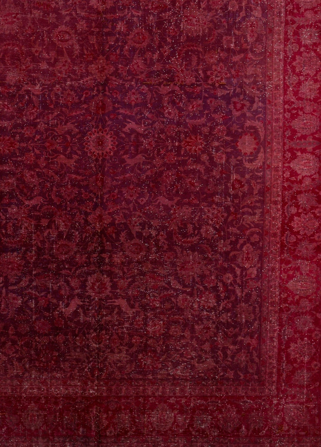 Ushvarion Vintage El Dokuma Yün Halı 360 x 278 cm - Borr Halı