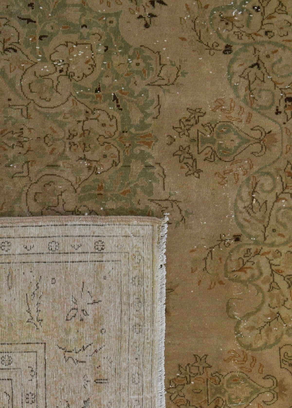 Ushzarian Vintage El Dokuma Yün Halı 304 x 206 cm - Borr Halı
