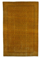 Varzane Saffron Vintage El Dokuma Yün Halı 296 x 195 cm - Borr Halı