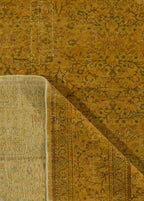 Varzane Saffron Vintage El Dokuma Yün Halı 296 x 195 cm - Borr Halı