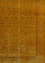 Varzane Saffron Vintage El Dokuma Yün Halı 296 x 195 cm - Borr Halı