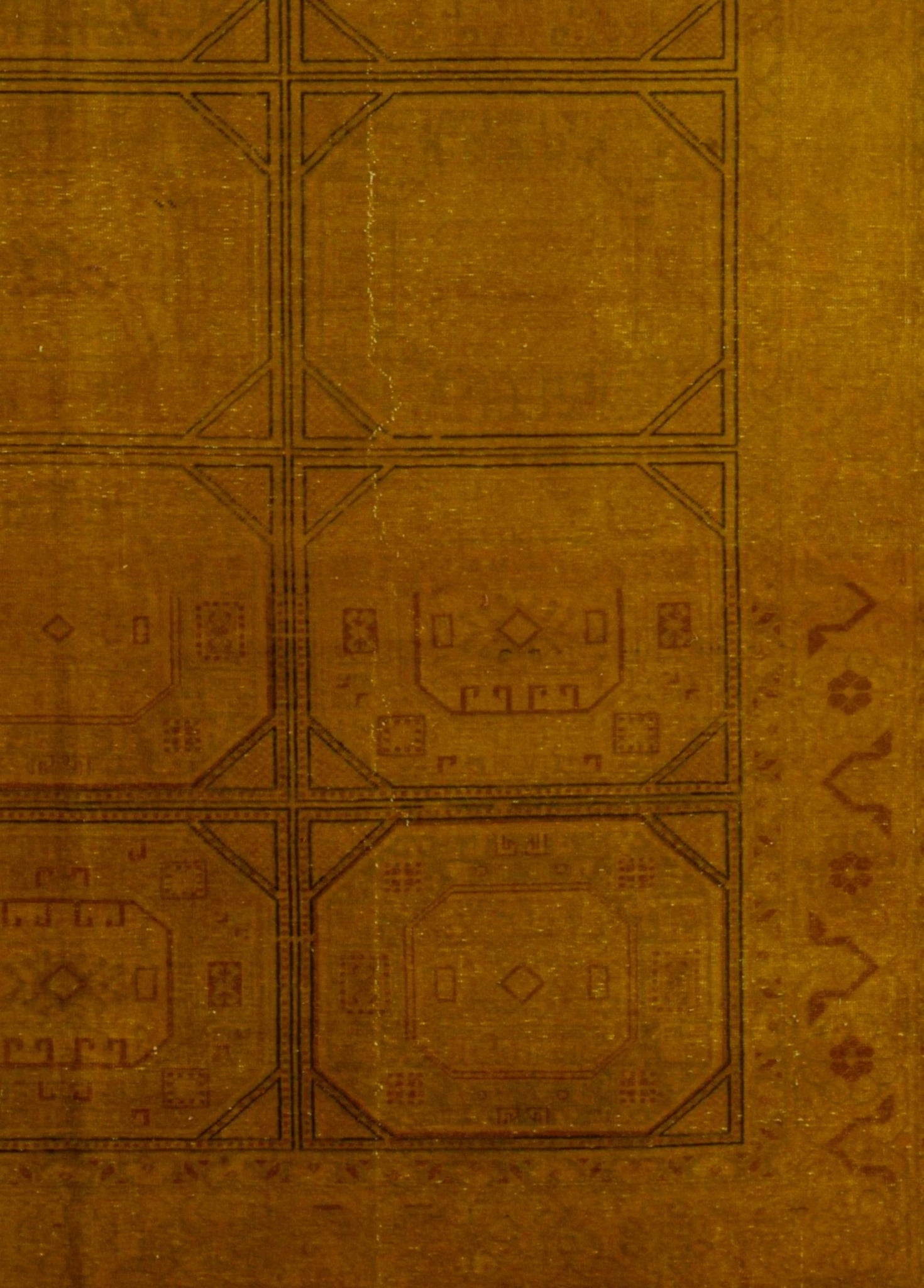 Velorin Crimson Vintage El Dokuma Yün Halı 297 x 193 cm - Borr Halı