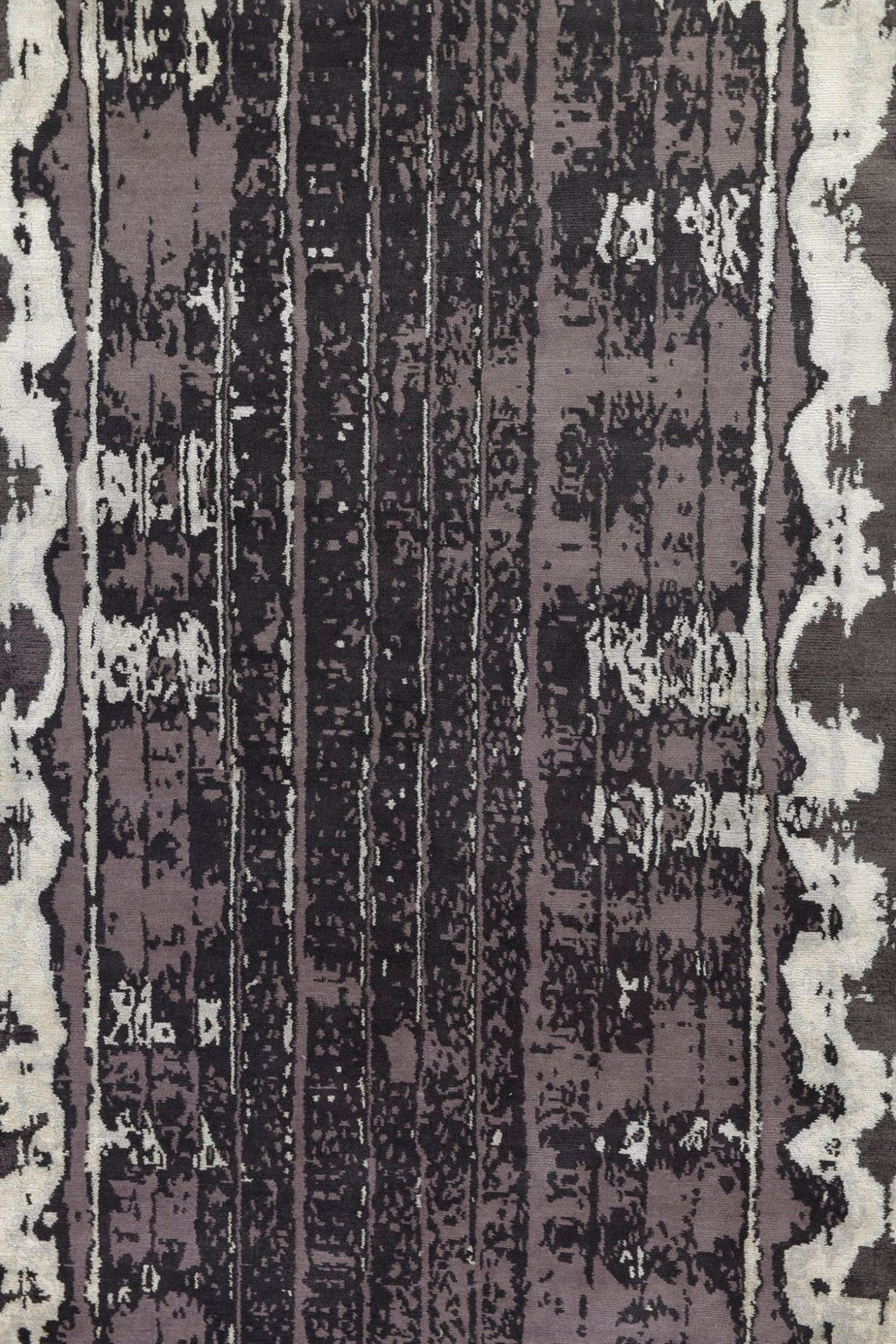 Velorra Grey El Dokuma Yün ve İpek Halı 241x170 cm - Borr Halı