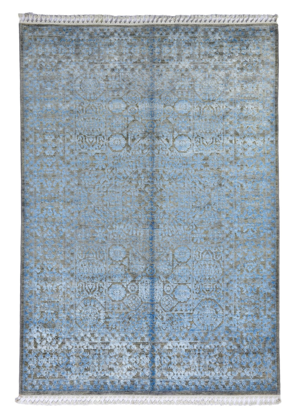 Veloura Sky El Dokuma Yün ve İpek Halı 245x176 cm - Borr Halı