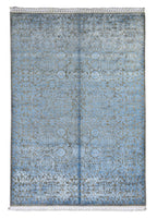 Veloura Sky El Dokuma Yün ve İpek Halı 245x176 cm - Borr Halı