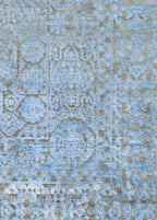 Veloura Sky El Dokuma Yün ve İpek Halı 245x176 cm - Borr Halı